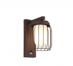 Trio-Lighting Tuela E27 rustic  lampa ar kustības sensoru