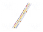 LED tape | white warm | LED/m: 240 | 10mm | IP20 | 120&deg; | 9.6W/m | 24VDC