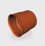 Dubultsienu caur.-PVC uzm.pār.DN160 Pāreja uz PVC cauruli EVOSAN