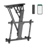 Uued tooted // Uchwyt do TV elektryczny sufitowy Maclean, obsługa TUYA, max VESA 600x400, do pochyłych ścian, pilot, 32"-70", 35kg, MC-880T