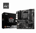 MSI | B550M PRO-VDH | Processor family AMD | Processor socket AM4 | DDR4 | Memory slots 4 | Number of SATA connectors 4 | Chipset AMD B | Micro ATX