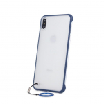 Back panel cover iLike Apple iPhone XR frameless case Blue
