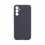 Back panel cover Connect Samsung Galaxy A34 Premium Quality Soft Touch Silicone Case Midnight Blue
