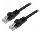 Patch cord | U/UTP | Cat: 6 | RJ45 plug,both sides | stranded | CCA | 10m