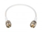 CB, VHF, UHF, PMR raadiod, antennid ja tarvikud // Raadiosaatjate antennikaablid // 24-160# Kabel do miernika swr 30cm