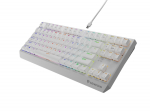 Genesis | THOR 230 | Mechanical Gaming Keyboard | Wired | US | Outemu Brown | White