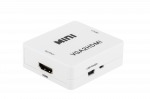 Koaksiaalv&otilde;rgud // Koaksiaalkaablite pistikud, tarvikud ja t&ouml;&ouml;riistad // Konwerter sygnału gniazdo VGA - gniazdo HDMI