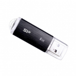 Flash drive Silicon power  Ultima U02 8 GB, USB 2.0, Black
