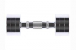 HMS Fitness CHD05 Fixed-weight dumbbell 5 kg 2 pc(s)