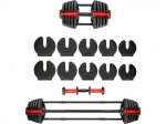 HMS SGR40 PRO SET 2in1 adjustable barbell set 43.5kg