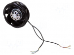 Fan: EC | radial | 230VAC | &Oslash;190x66.5mm | 520m3/h | ball | 3400rpm | IP54