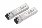 Extralink SFP+ 10G | SFP+ WDM Module | 10Gbps 1270/1330nm, single mode, 20km, LC, DOM, pair, dedicated to HP/ARUBA