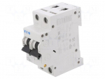 Circuit breaker | 230/400VAC | Inom: 63A | Poles: 2 | Charact: C | 15kA