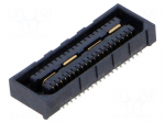 Connector: PCB to PCB | socket | female | PIN: 40 | QSE | vertical | 2A