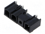 Connector: pluggable terminal block | black | 7.62mm | ways: 3