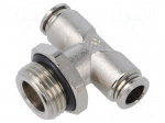 Push-in fitting | T-tap splitter | -0.99&divide;20bar | Thread: 1/2"