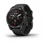 Garmin epix Pro (Gen 2) Sapphire Edition 3.3 cm (1.3") AMOLED 47 mm Digital 416 x 416 pixels Touchscreen Black Wi-Fi GPS (satellite)