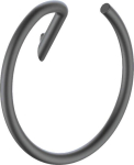 Wall towel rack - round