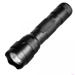 PNI Adventure FDW48 flashlight with LED, aluminum, 3000 mAh battery, with battery charger included, black