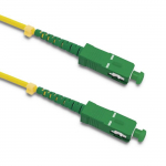 Qoltec Patchcord fiber optic SC/APC - SC/APC | Singlemode | 9/125 | G652D | Simplex | 2m