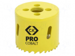 Hole saw | &Oslash;: 43mm | aluminium,wood,metal,brass,steel,cast iron