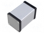 Enclosure: with panel | 1455 | X: 54mm | Y: 80mm | Z: 54mm | aluminium