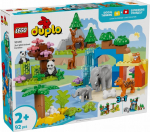 M&auml;nguala | PC | Konsoolid | Tarvikud // Harivad m&auml;nguasjad | Interaktiivsed | Loomingulised | Kunstilised // Klocki duplo 10446 rodziny dzikich zwierząt 3 w 1