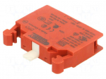 Contact block | IP20 | Contacts: NC | 6mm | -40&divide;70&deg;C