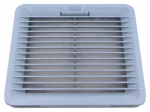 Ventilation grille | Cutout: 125x125mm | IP54 | grey | UL94V-0