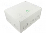 Enclosure: junction box | X: 202mm | Y: 252mm | Z: 120mm | IP55,IP66