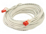 Patch cord | U/UTP | Cat: 6 | RJ45 plug,both sides | stranded | Cu | 15m