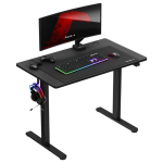 Huzaro Hero 7.9 Electric Gaming Desk, Black