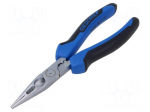 Pliers | universal | 190mm | Blade: 62-64 HRC