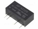 Converter: DC/DC | 1W | Uin: 10.8&divide;13.2V | Uout: 12VDC | Iout: 84mA | SIP7