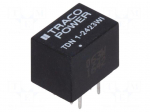 Converter: DC/DC | 1W | Uin: 9&divide;36V | Uout: 15VDC | Uout2: -15VDC | DIP