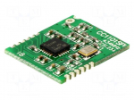 Module: RF | 434MHz | SPI | -110dBm | 1.8&divide;3.6VDC | 10dBm | Mounting: SMD