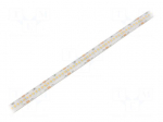 LED tape | white warm | 2216 | 24V | LED/m: 280 | 10mm | IP65 | 16W/m