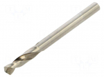 Drill bit | for metal | &Oslash;: 4.5mm | L: 58mm | Working part len: 24mm