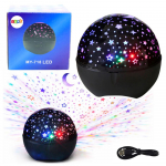 M&auml;nguala | PC | Konsoolid | Tarvikud // M&auml;nguasjad ja m&auml;ngud lastele // Projektor Gwiazd Lampka Nocna Głośnik 2w1 Czarny