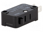 Microswitch SNAP ACTION | without lever | SPDT | 15A/250VAC | Pos: 2