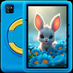 Blackview Tab 60 Pro Kids LTE 10.1-inch HD+ 800x1280 IPS 60Hz 8GB/128GB Octa-core T606 1.6GHz 5MP Front/8MP Back Camera Battery 7700mAh NO Carger USB Type-C Android 15 SD card slot Ocean Blue
