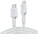 Cable Green Cell Lightning Male &ndash; USB Type-C Male 1m MFi Fast Charging White