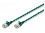 Patch cord | F/FTP | Cat: 6a | RJ45 plug,both sides | stranded | Cu | 2m