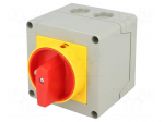 Switch: cam switch | Stabl.pos: 2 | 16A | 0-1 | Mounting: in housing
