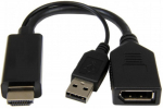 Gmebird Active 4K HDMI to DisplayPort Adapter Black