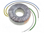 Transformer: toroidal | 50VA | 230VAC | 60V | 0.833A | 0.63kg | &Oslash;: 80mm