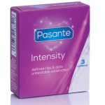 Condoms PASANTE Points and Strength Intensity, 3 units