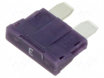 Fuse: fuse | automotive | 3A | 80VDC | 19mm | UNIVAL