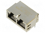 Connector: RJ45 | socket | PIN: 8 | Cat: 5 | shielded,with LED | 8p8c