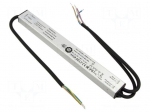 Power supply: switching | LED | 60W | 24VDC | 2.5A | 220&divide;240VAC | IP67